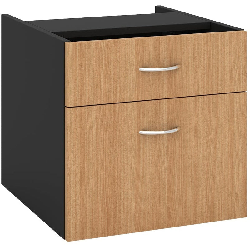 Athens Fixed Desk Pedestal - 2 Drawer