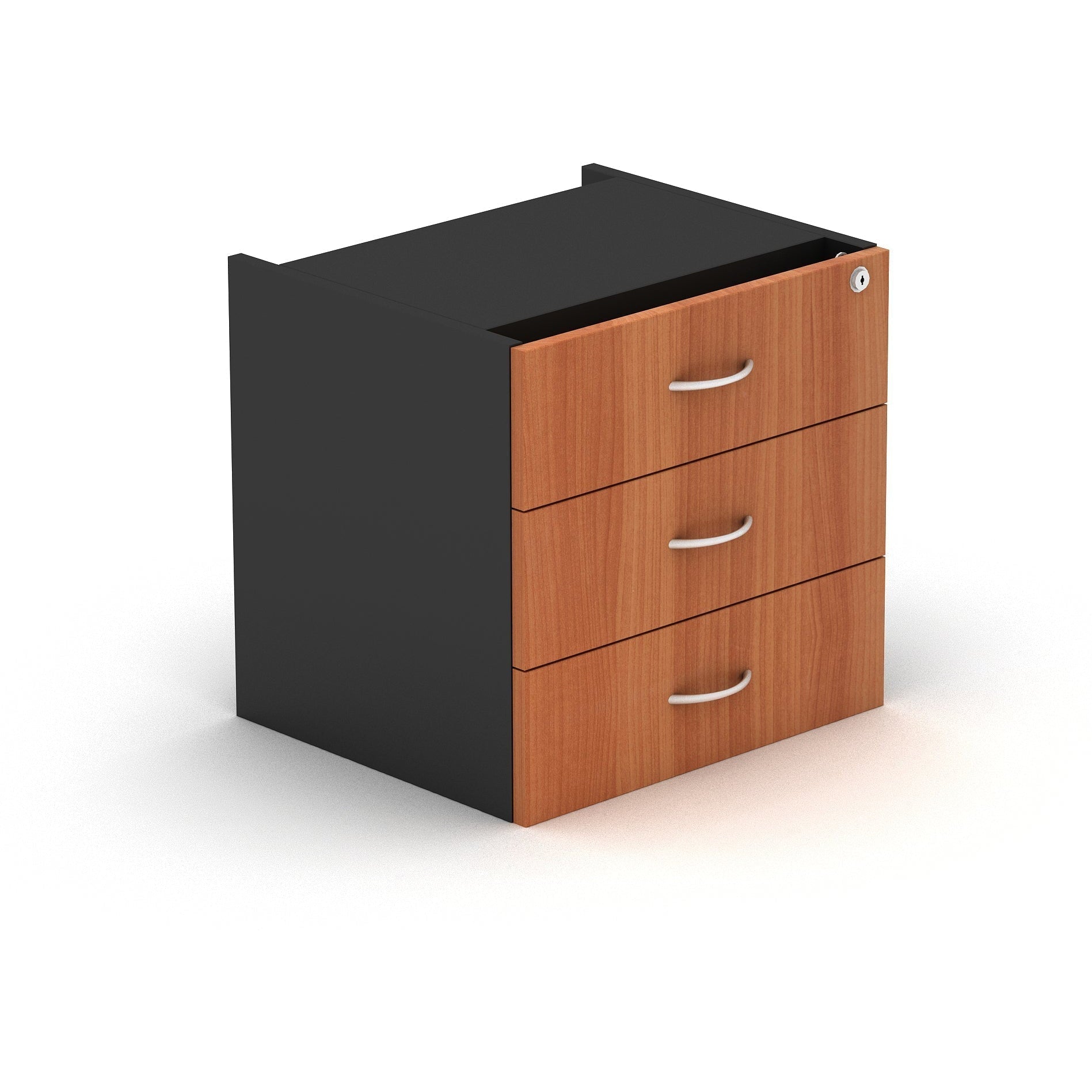 Athens Fixed Desk Pedestal - 3 Drawer