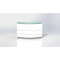 Polaris Curved Reception Counter - D1