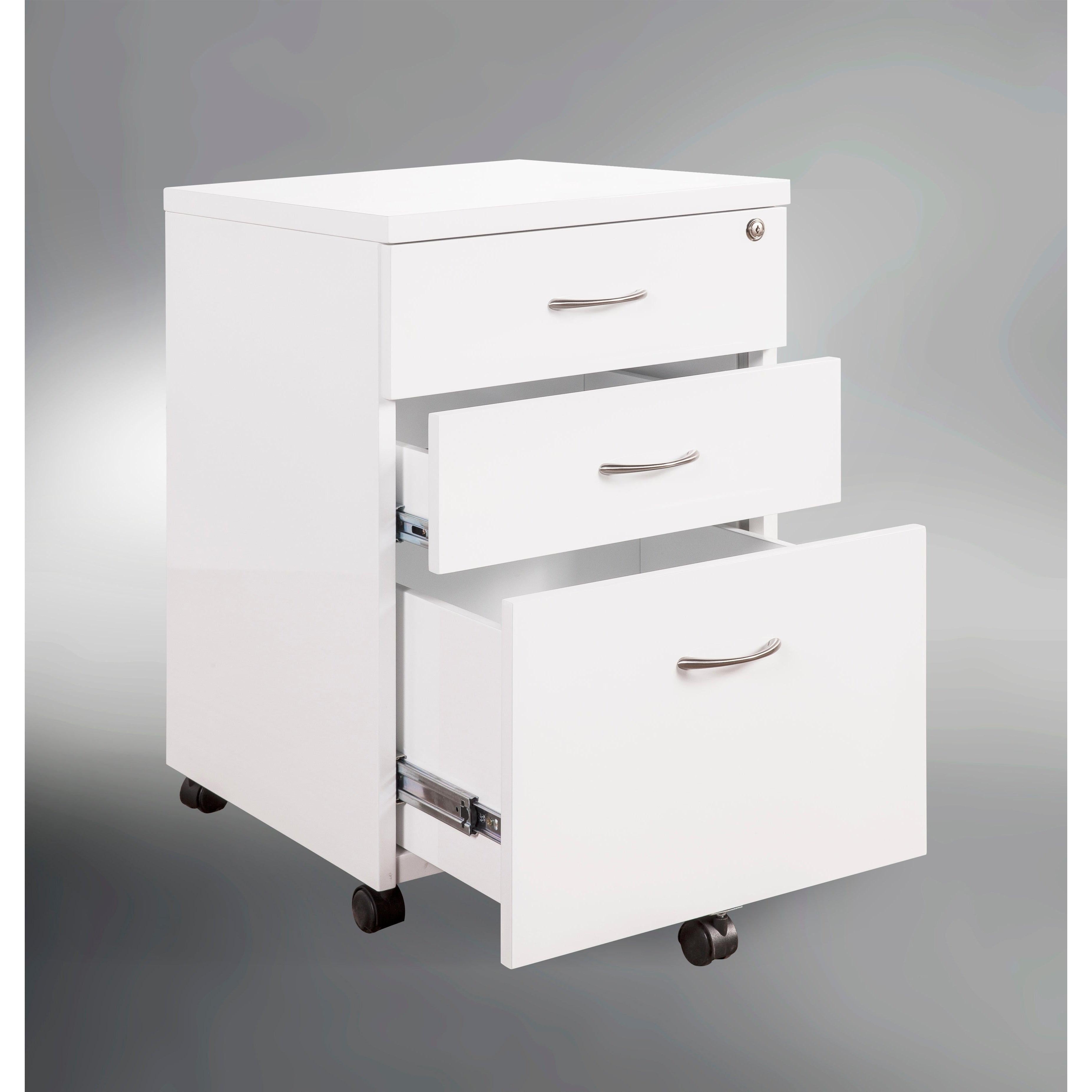 2 Pack Paint Mobile Pedestal-Elite Office Furniture
