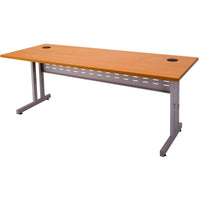 C Leg Desks (Silver Frame)