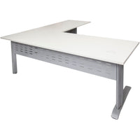Span Beech Desk and Return