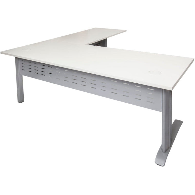 Span Beech Desk and Return