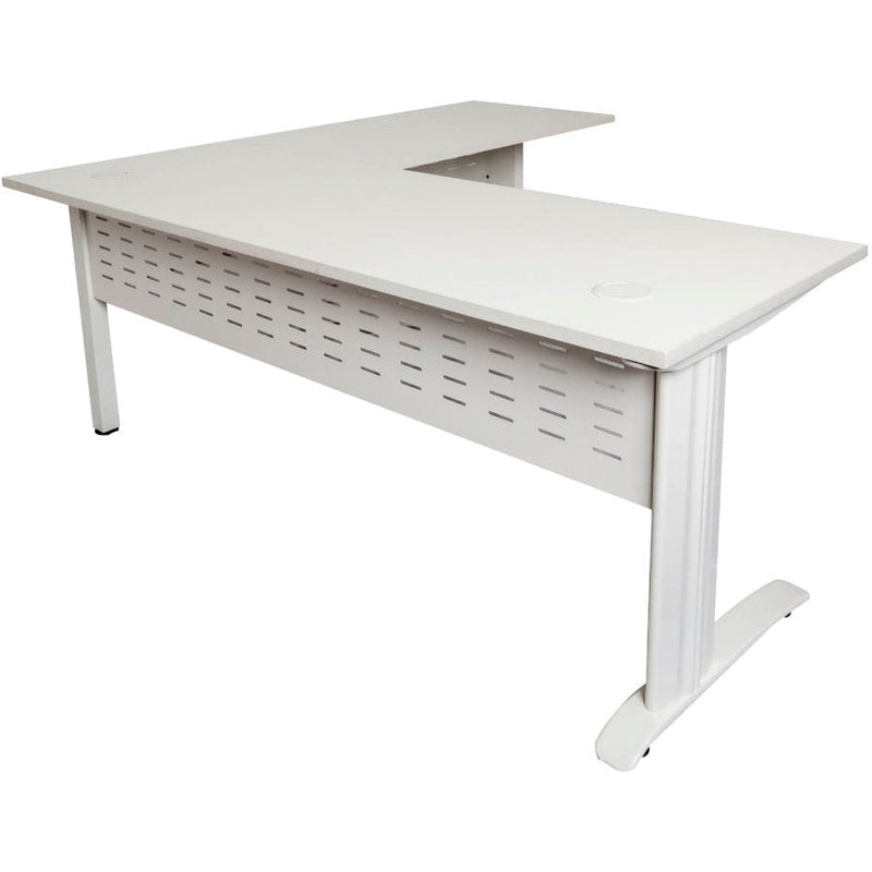Span Beech Desk and Return