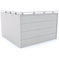 Axis Corner Reception Counter with Poptop