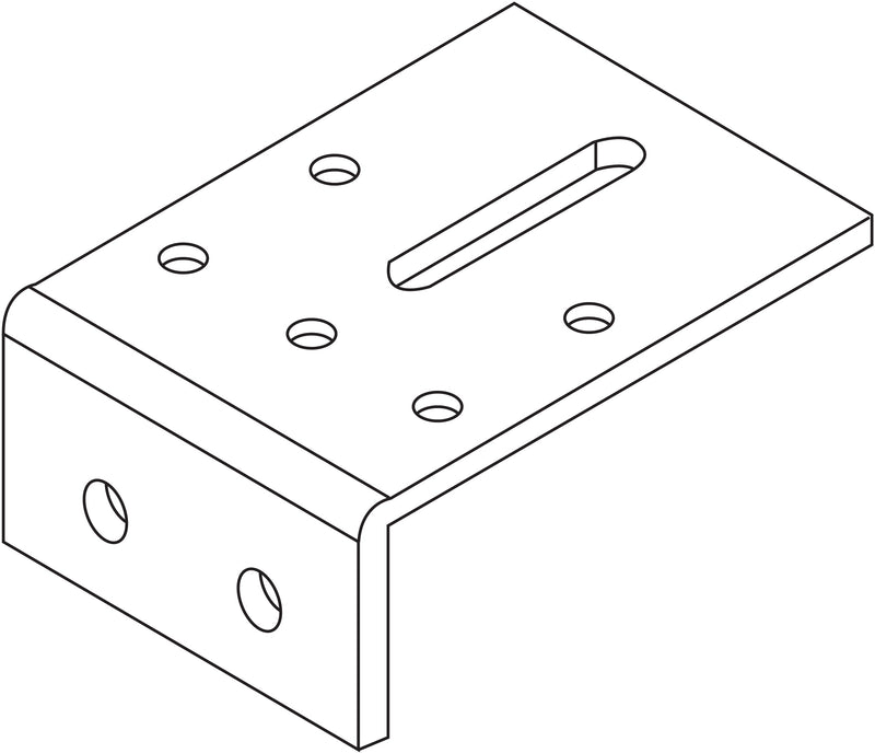 SHUSH30+ Screen Fixing Plate for Back to Back Desks (Set Of 2)