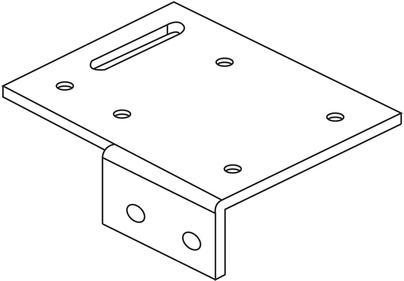 SHUSH30+ Screen Fixing Plate for for Single Desks (Set of 2)