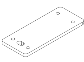 SHUSH30+ For Return Screen (Use for desk mounted return screens on single desks)