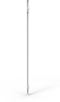 SHUSH30 360 Deg. Desk Mounted Screen Joining Pole - Includes All Hooks & Cover Plates