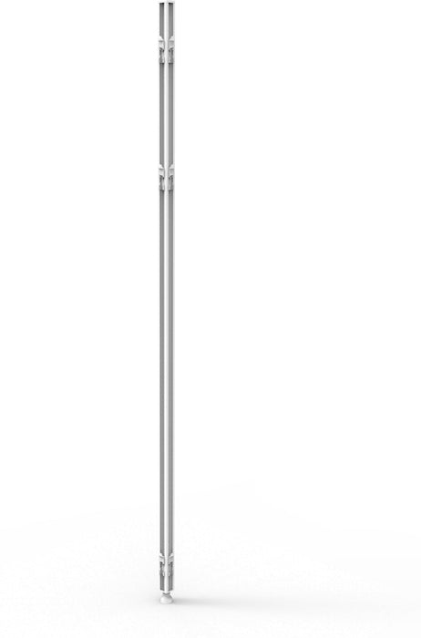 SHUSH30 360 Deg. Desk Mounted Screen Joining Pole - Includes All Hooks & Cover Plates