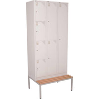 Set of 10 GO Steel Lockers 4 Door