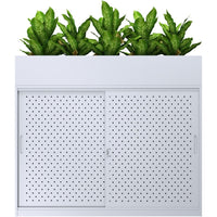 A-File Sliding Door Cabinet 1600W - (Planter Box Only) - 5 Pots