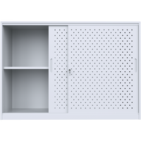A-File Sliding Door Cabinet 1600W with 2 Shelves