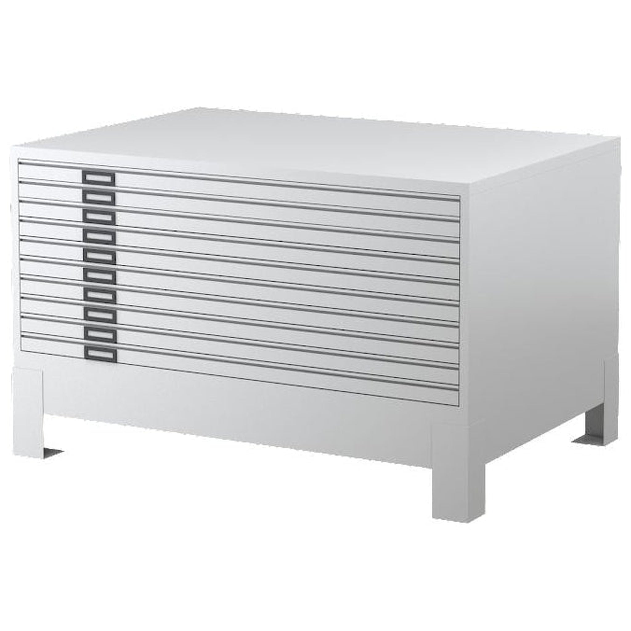 Steelco 10 Drawer Plan Cabinet