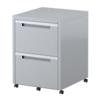 Steelco 2 Drawer Classic Mobile Pedestal