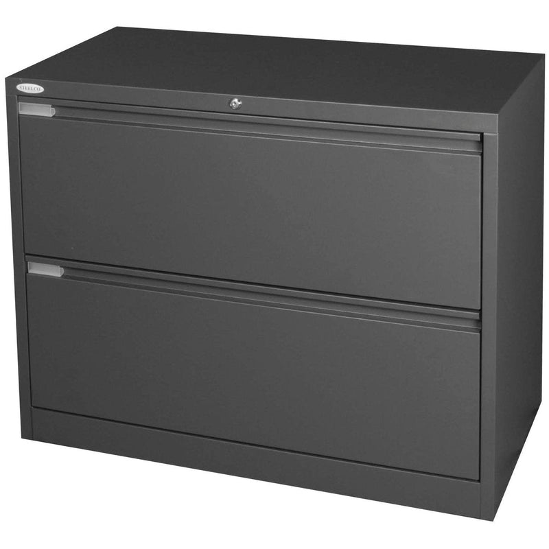 Steelco 2 Drawer Lateral Filing Cabinet
