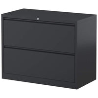 Steelco 2 Drawer Lateral Filing Cabinet