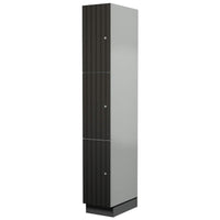 Steelco 3 Door Laminate Locker