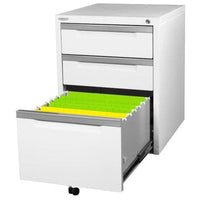 Steelco 3 Drawer Classic Mobile Pedestal