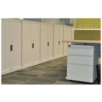 Steelco 3 Drawer Classic Mobile Pedestal