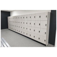 Steelco 4 Door Laminate Locker