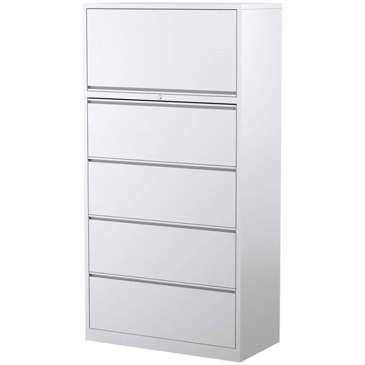 Steelco 4 Drawer + Flipper Lateral Filing Cabinet