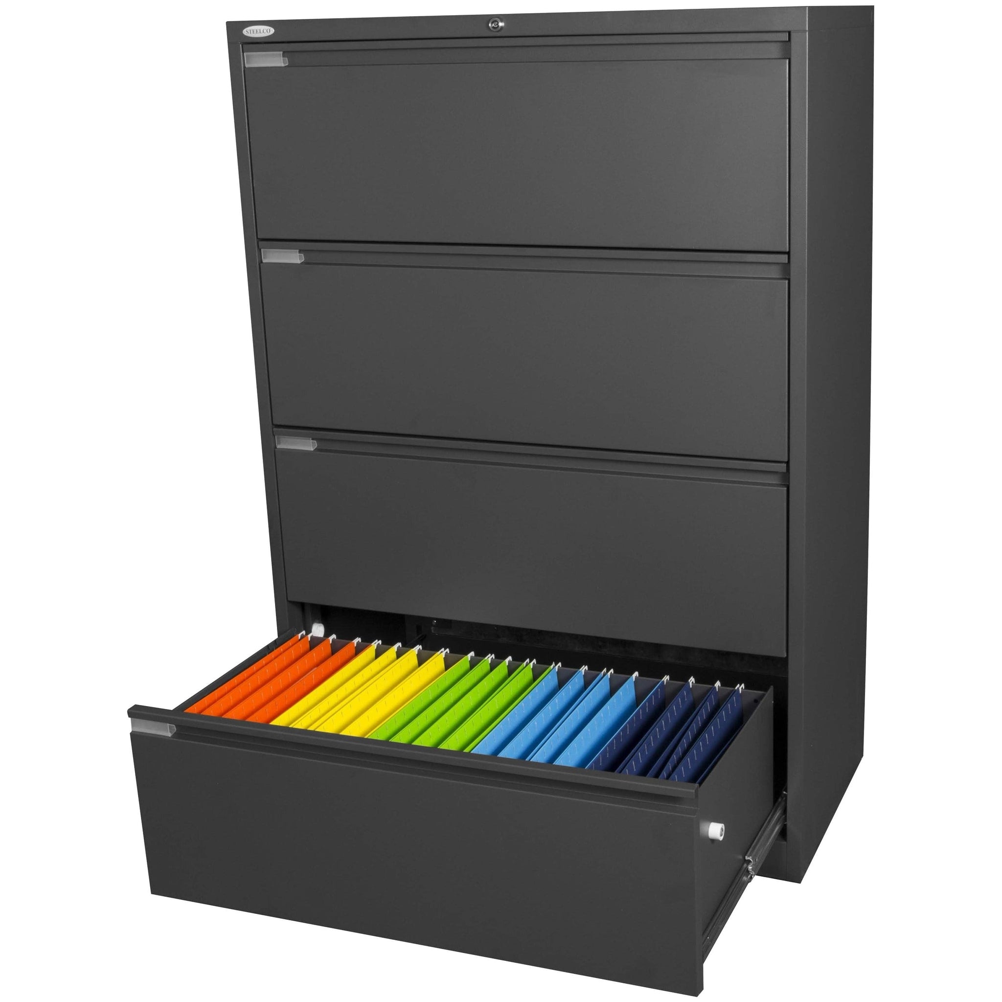 Steelco 4 Drawer Lateral Filing Cabinet