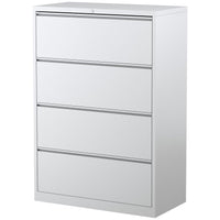 Steelco 4 Drawer Lateral Filing Cabinet