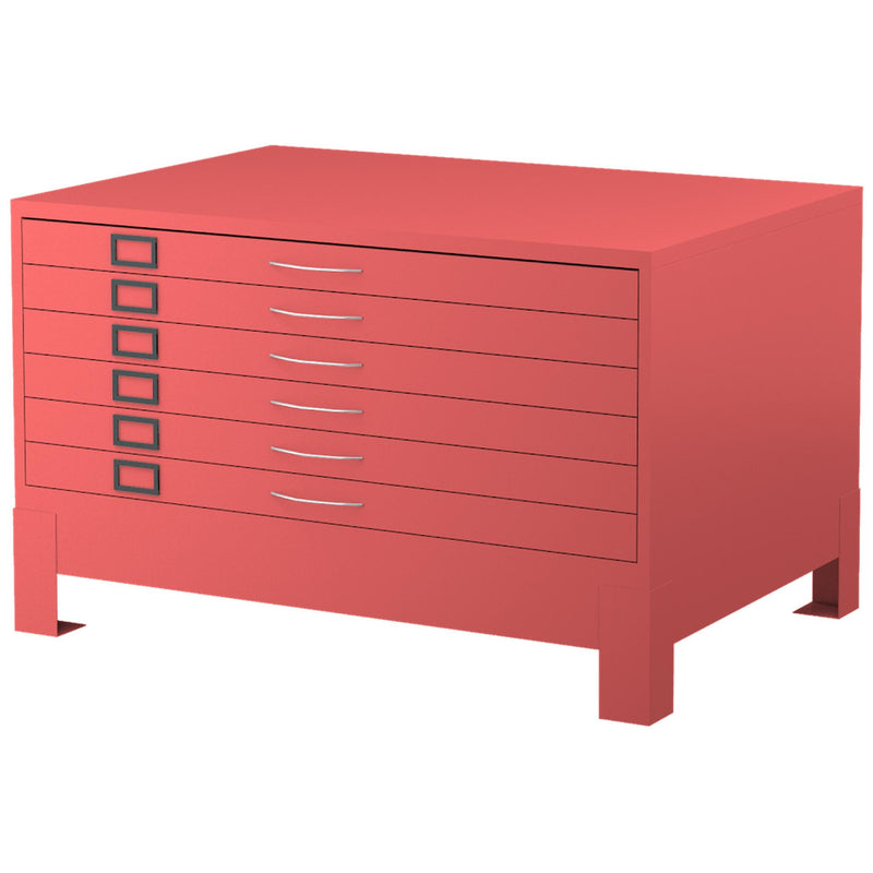 Steelco 6 Drawer Plan Cabinet