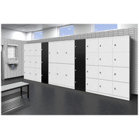 Steelco Flush 4 Door Locker