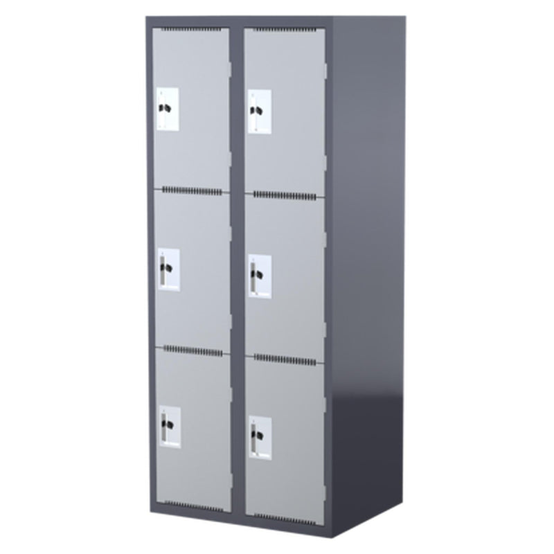 Steelco Heavy Duty School Lockers Double Bank