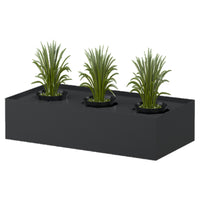 Steelco Lateral Filing Cabinet Planter Box