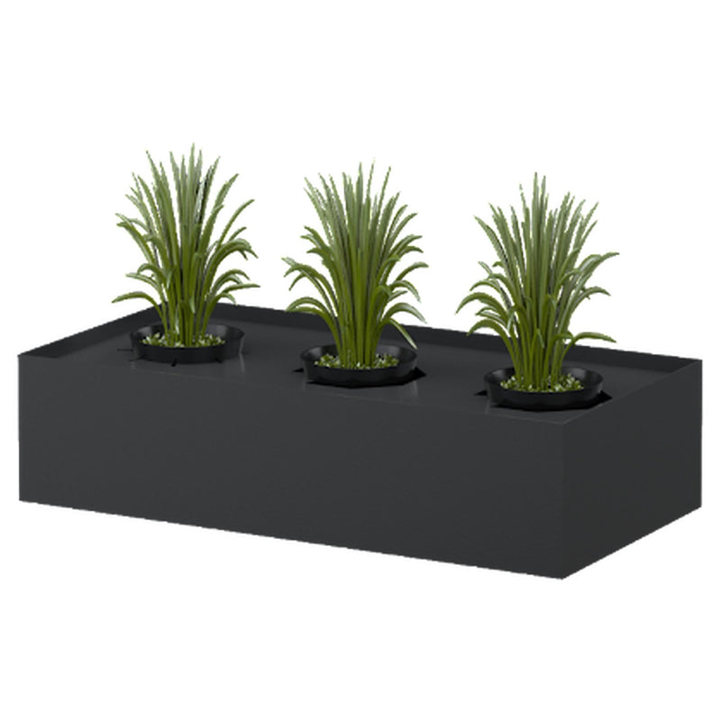 Steelco Lateral Filing Cabinet Planter Box