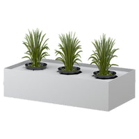 Steelco Lateral Filing Cabinet Planter Box