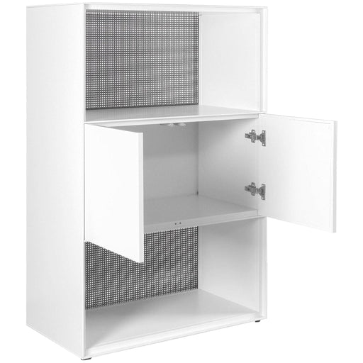 Steelco Modular Open Top/Bottom Shelf Cabinet