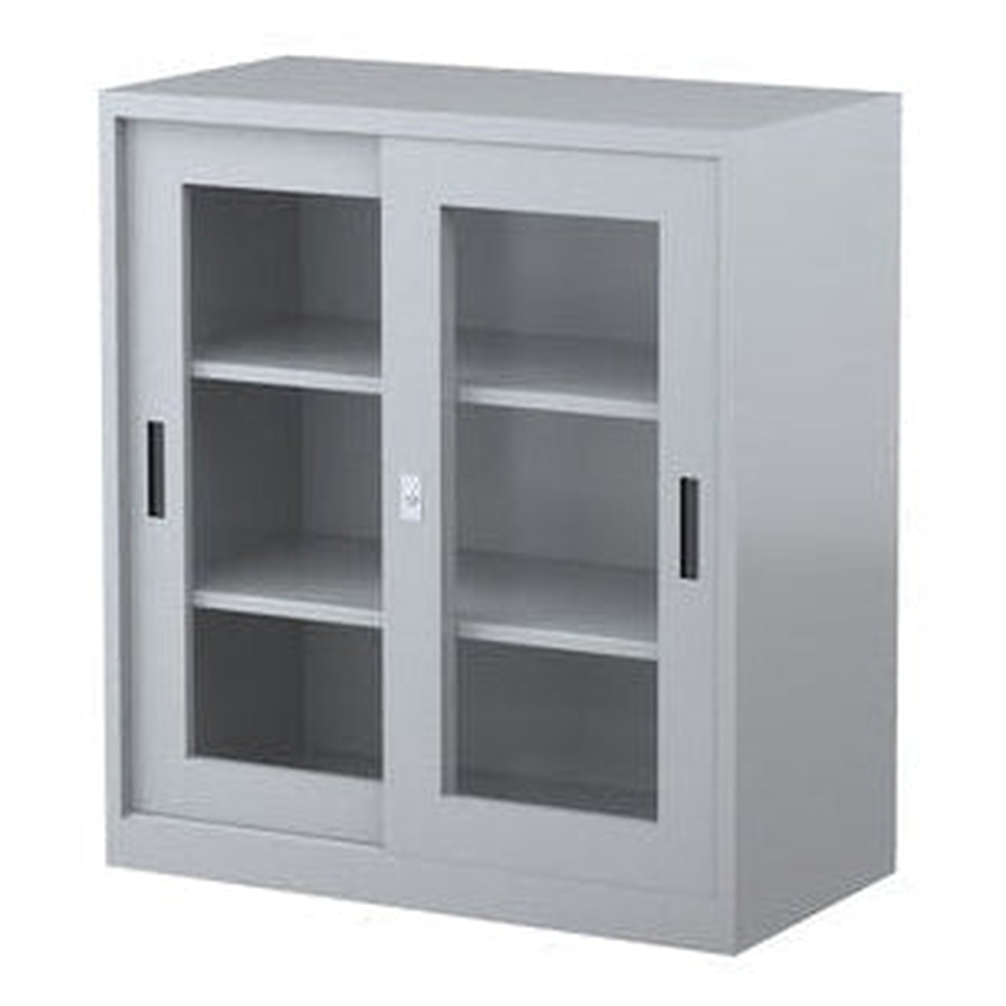 Steelco Sliding Glass Door Display Cabinet 1015H x 914W