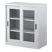 Steelco Sliding Glass Door Display Cabinet 1015H x 914W