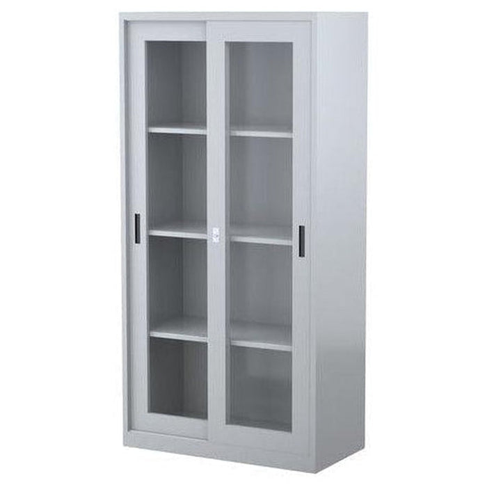 Steelco Sliding Glass Door Display Cabinet 1830H x 914W
