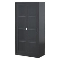 Steelco Sliding Glass Door Display Cabinet 1830H x 914W