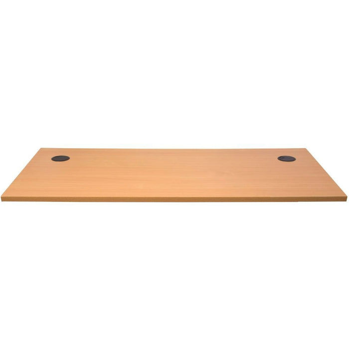 Table Top with 2 x 80mm Dia. Cable Entry Holes 1500mm W