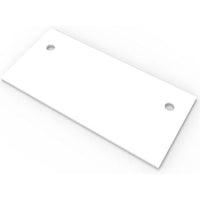 Table Top with 2 x 80mm Dia with Cable Entry Holes