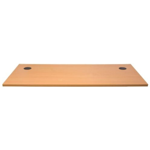Table Top with 2 x 80mm Dia with Cable Entry Holes