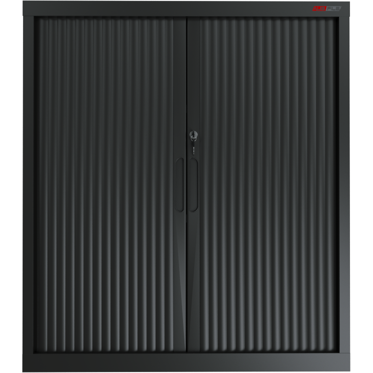 A-File Tambour Cabinet 1200mm wide with Shelves