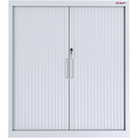 A-File Tambour Cabinet 1200mm wide with Shelves