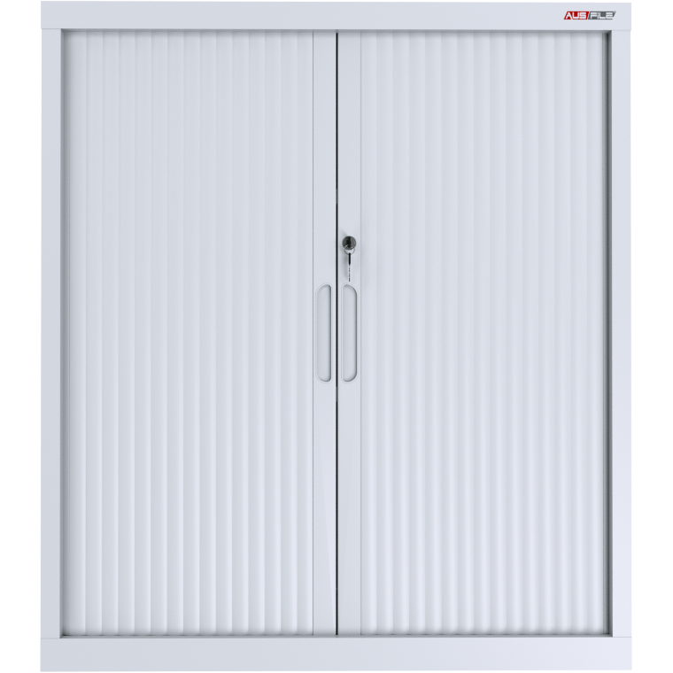 A-File Tambour Cabinet 1200mm wide with Shelves