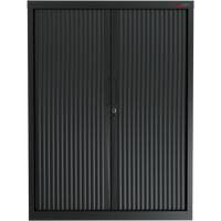 A-File Tambour Door Cupboard Carcass ONLY with shelves 900mm wide