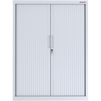 A-File Tambour Door Cupboard Carcass ONLY with shelves 900mm wide
