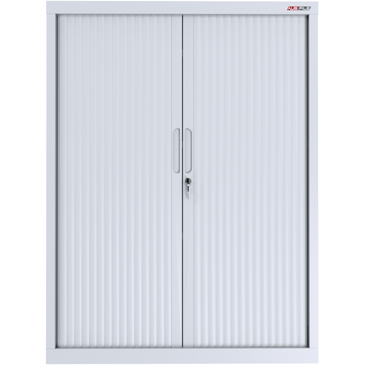 A-File Tambour Door Cupboard Carcass ONLY with shelves 900mm wide