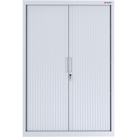 A-File Tambour Door Cupboard Carcass ONLY with shelves 900mm wide