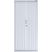 A-File Tambour Door Cupboard Carcass ONLY with shelves 900mm wide